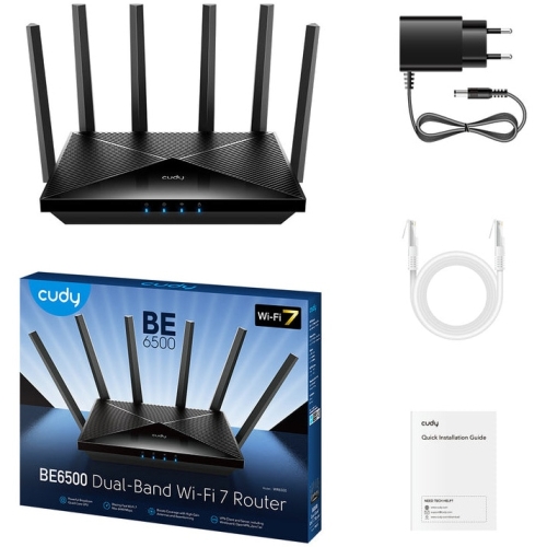 Router Wireless Cudy WR6500, 4 x LAN