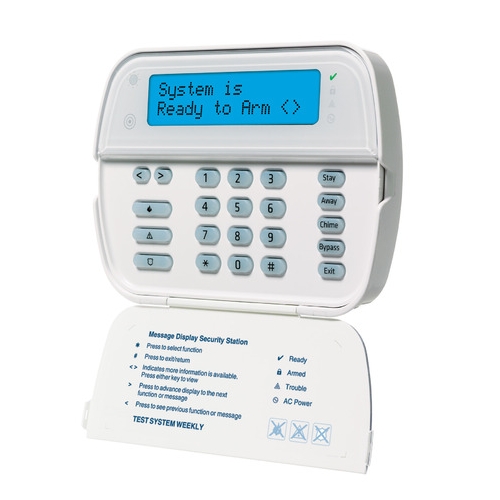 Tastatura LCD wireless DSC WT5500, 2x16 caractere alfanumerice