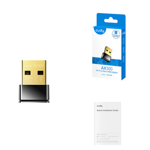 Cudy AX300 Wi-Fi 6 Nano USB Adapter
