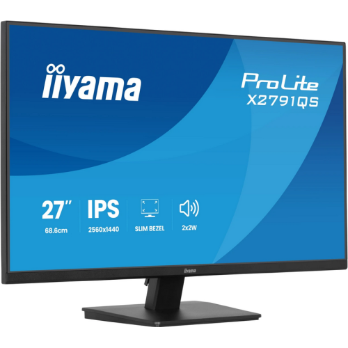 Monitor LED Iiyama X2791QS-B1, 27 inch, 2560 x 1440 pixeli, 1 ms, Black