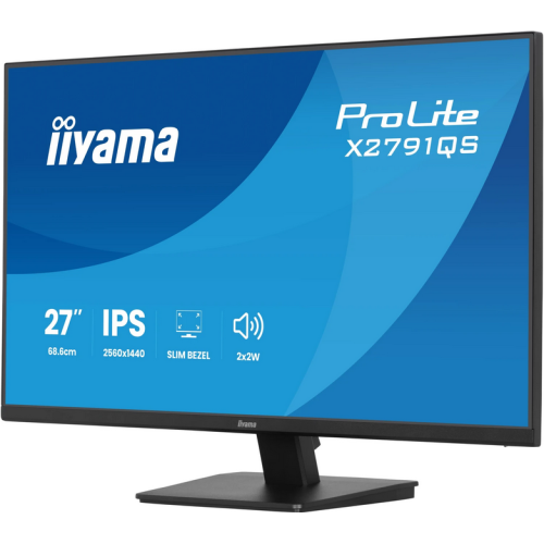 Monitor LED Iiyama X2791QS-B1, 27 inch, 2560 x 1440 pixeli, 1 ms, Black