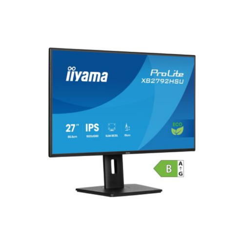 Monitor LED Iiyama ProLite XB2792HSU-B1, 27 inch, 1920 x 1080 pixeli, 3 ms GtG, Black