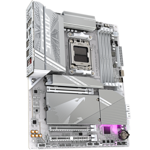 Placa de baza Gigabyte X870 AORUS ELITE X3D ICE, AMD X870, Socket AM5, ATX
