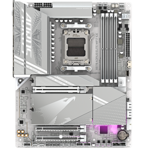Placa de baza Gigabyte X870 AORUS ELITE X3D ICE, AMD X870, Socket AM5, ATX