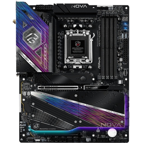 Placa de baza ASRock Phantom Gaming X870 Nova WiFi, AMD X870, Socket AM5, ATX