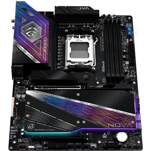 Placa de baza ASRock Phantom Gaming X870 Nova WiFi, AMD X870, Socket AM5, ATX