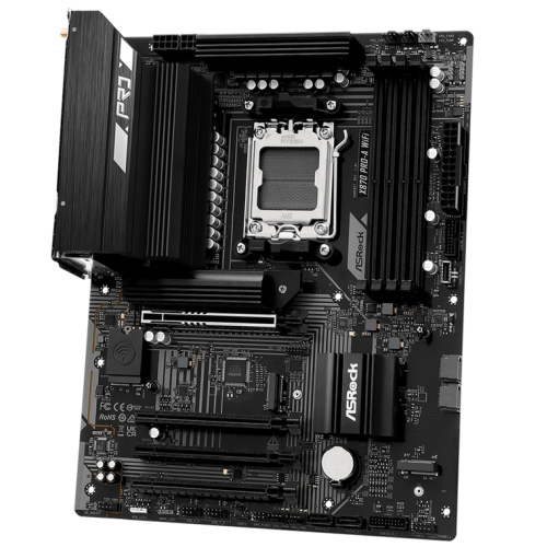 Placa de baza ASRock Pro-A WiFi, AMD X870, Socket AM5, ATX