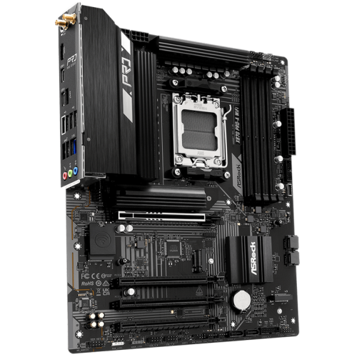Placa de baza ASRock Pro-A WiFi, AMD X870, Socket AM5, ATX