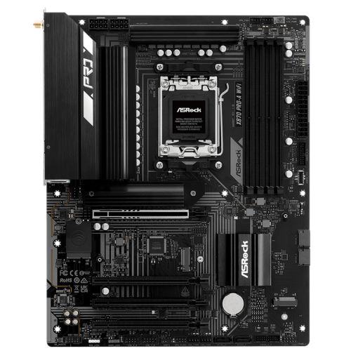Placa de baza ASRock Pro-A WiFi, AMD X870, Socket AM5, ATX