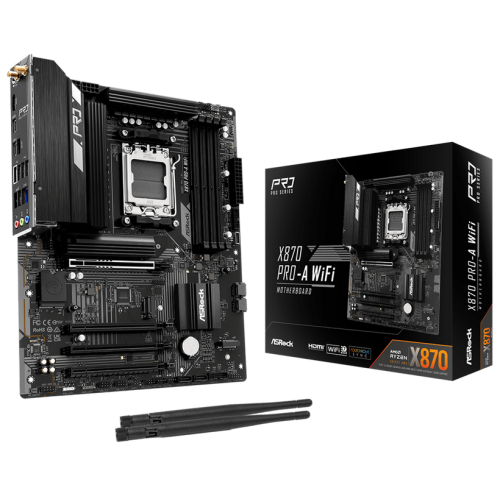Placa de baza ASRock Pro-A WiFi, AMD X870, Socket AM5, ATX