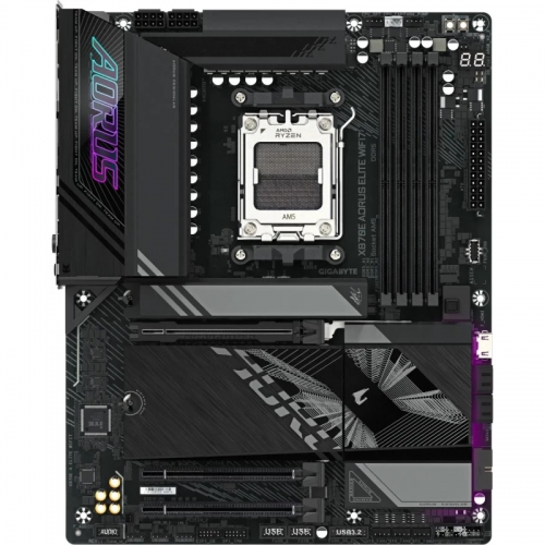 Placa de baza Gigabyte X870E AORUS ELITE WIFI7, AMD X870E, Socket AM5, ATX