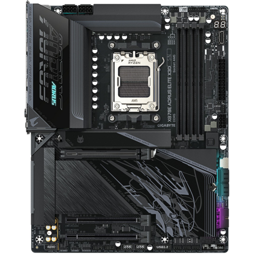 Placa de baza Gigabyte X870E AORUS ELITE X3D, AMD X870E, Socket AM5, ATX