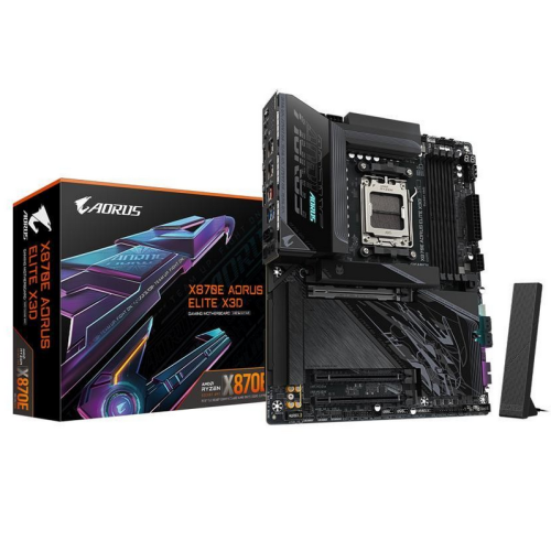 Placa de baza Gigabyte X870E AORUS MASTER X3D, AMD X870E, Socket AM5, ATX
