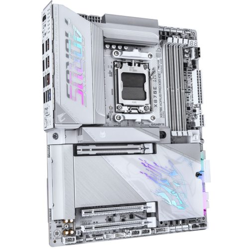 Placa de baza Gigabyte X870E AORUS PRO X3D ICE, AMD X870E, Socket AM5, ATX