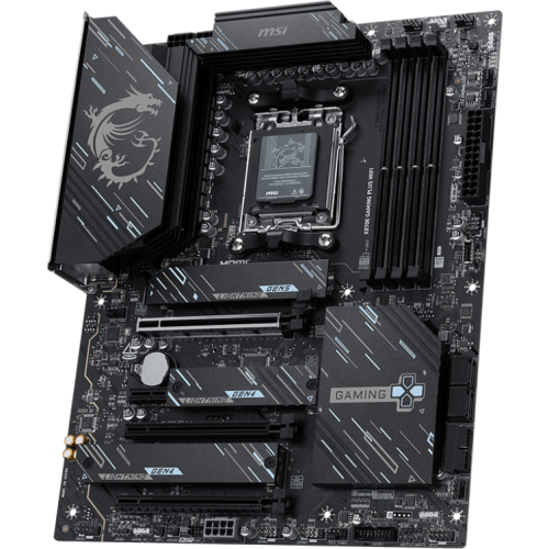 Placa de baza MSI X870E GAMING PLUS WIFI, AMD X870E, Socket AM5, ATX 