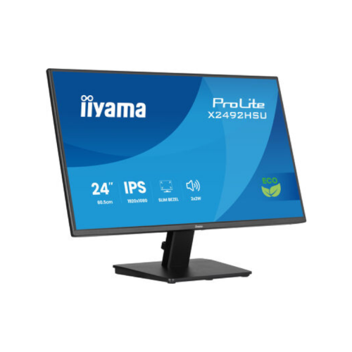 Monitor LED Iiyama ProLite XB2492HSU-B1, 24 inch, 1920 x 1080 pixeli, 3 ms GtG, Black