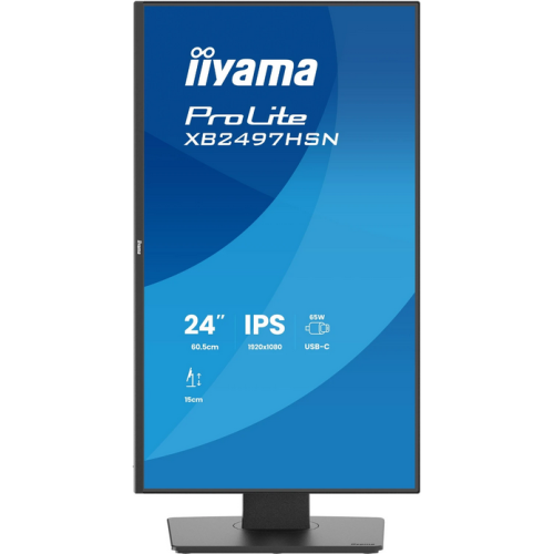 Monitor Iiyama ProLite XB2497HSN-B1, 23.8 inch, 1920 x 1080 pixeli, 1 ms, Black