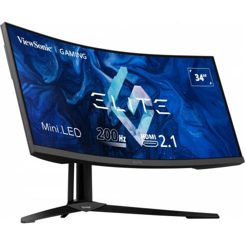 Monitor MiniLED Curbat Viewsonic XG341C-2K, 34inch, 3440x1440, 1ms, Black