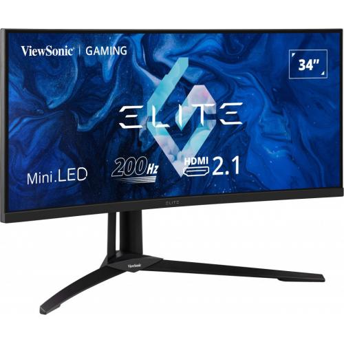 Monitor MiniLED Curbat Viewsonic XG341C-2K, 34inch, 3440x1440, 1ms, Black