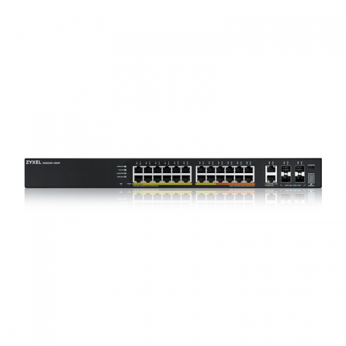 Switch ZYXEL XGS2220-30HP-EU0101F, 24 porturi, PoE