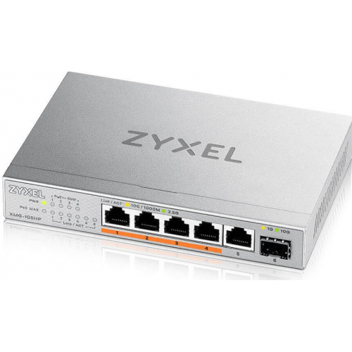 Switch ZyXEL XMG-105HP-EU0101F, 5 porturi, PoE