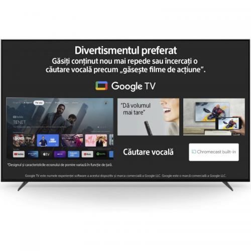 Televizor LED Sony BRAVIA XR55X90KAEP Seria X90K, 55inch, Ultra HD 4K, Black