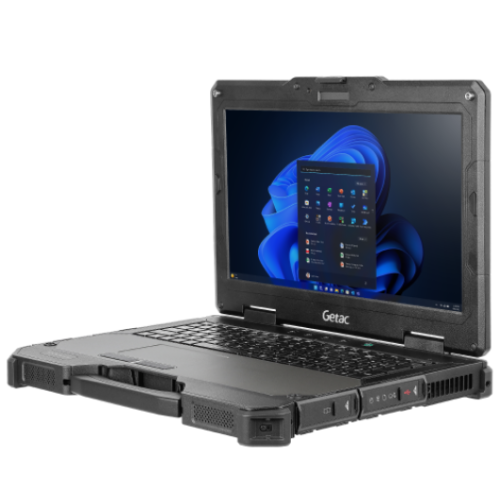 Laptop Getac X600, Intel Core i5-11500HE, 15.6 inch Touch, RAM 16GB, SSD 512GB, Intel UHD Graphics, Windows 11 Pro, Black