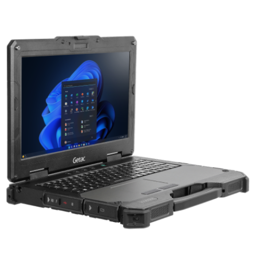 Laptop Getac X600, Intel Core i5-11500HE, 15.6 inch Touch, RAM 16GB, SSD 512GB, Intel UHD Graphics, Windows 11 Pro, Black