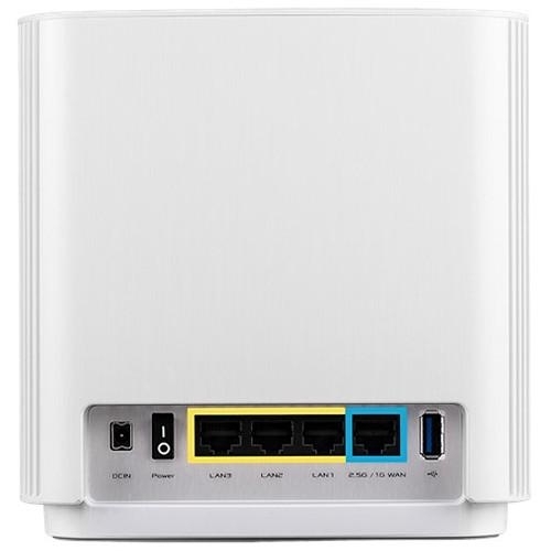 Router Wireless Asus AX6600 ZenWiFi (XT8) White, 3x LAN, 2 bucati