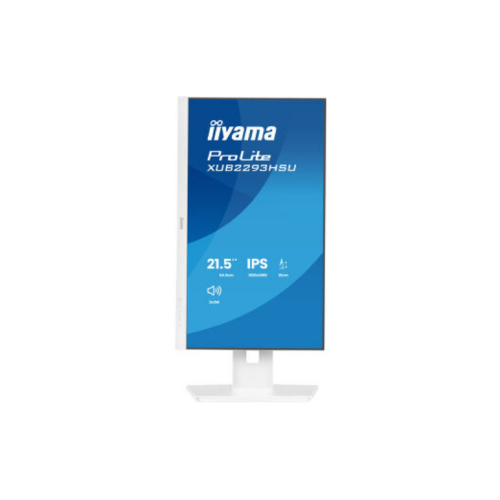 Monitor LED Iiyama XUB2293HSU-W7, 21.5 inch, 1920 x 1080 pixeli, 1 ms, White
