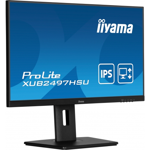 Monitor LED Iiyama ProLite XUB2497HSU-B2, 23.8inch, 1920x1080, 1ms, Black