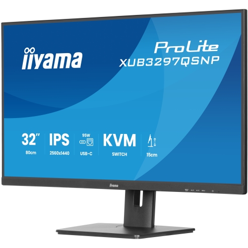 XUB3297QSNP-B1 32IN QHD/USB-C 95W PD DOCK
