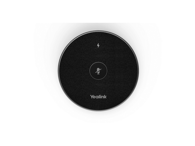 Yealink VCM36-W, Wireless Microphone for Video Conferencing System
1x VCM36-W wireless microphone
• 1x charger dock
• 1x 5V/2A power adapter
• 1x USB-C cable
• Including 2-year hardware warranty
used for A20/A30/MeetingBoard as extended mic
used