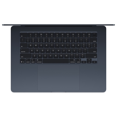 Laptop Apple MacBook Air 15 with Liquid Retina (2025), Apple M4 Deca Core, 15.3 inch, RAM 16GB, SSD 512GB, Apple M4 10-core Graphics, US KB, macOS Sequoia, Midnight