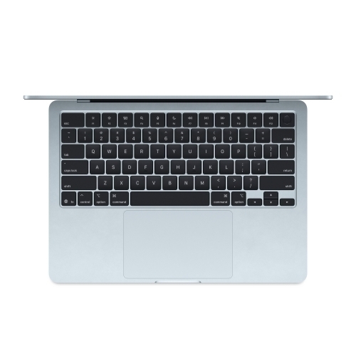 Laptop Apple MacBook Air 13 with Liquid Retina (2025), Apple M4 Deca Core, 13.6 inch, RAM 32GB, SSD 2TB, Apple M4 10-core Graphics, RO KB, macOS Sequoia, Sky Blue