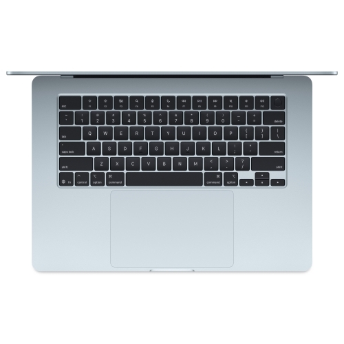 Laptop Apple MacBook Air 15 with Liquid Retina (2025), Apple M4 Deca Core, 15.3 inch, RAM 16GB, SSD 256GB, Apple M4 10-core Graphics, US KB, macOS Sequoia, Sky Blue