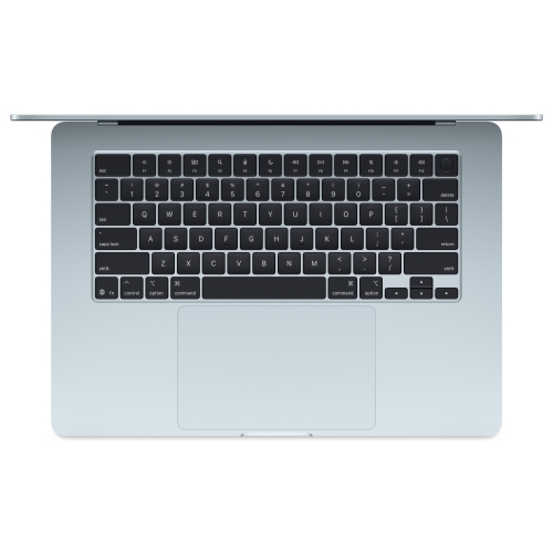 Laptop Apple MacBook Air 15 with Liquid Retina (2025), Apple M4 Deca Core, 15.3 inch, RAM 32GB, SSD 512GB, Apple M4 10-core Graphics, INT KB, macOS Sequoia, Sky Blue