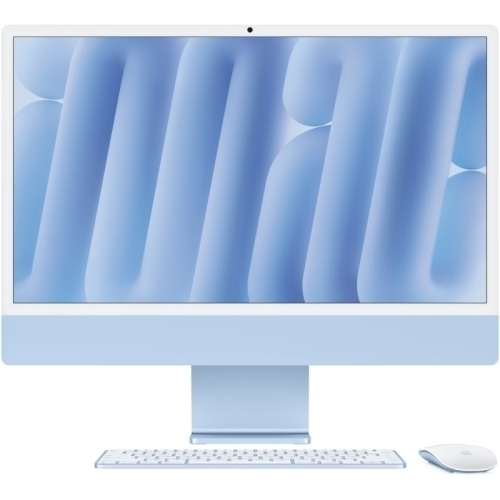 Calculator Apple iMac 4.5K Retina (2024) AIO, Apple M4 Deca Core, 24 inch, RAM 24GB, SSD 1TB, Apple M4 10 core, macOS Sequoia, INT KB, Blue