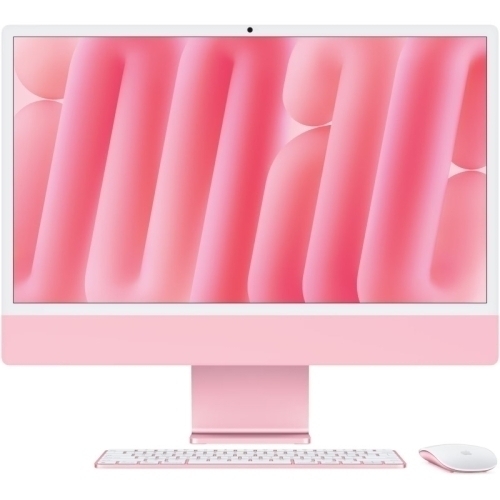 Calculator Apple iMac 4.5K Retina (2024) AIO, Apple M4 Deca Core, 24 inch, RAM 24GB, SSD 1TB, Apple M4 10 core, macOS Sequoia, INT KB, Pink