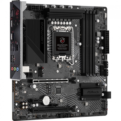 Placa de baza ASRock Z790M PG Lightning/D4, Intel Z790, Socket 1700, mATX