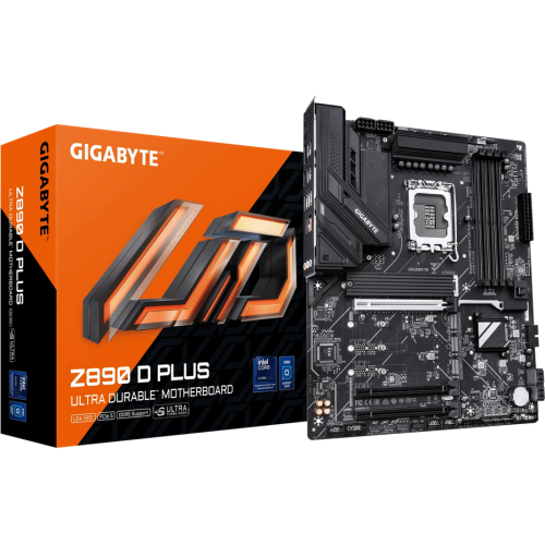 Z890 D PLUS, LGA1851, DDR5, ATX, Negru