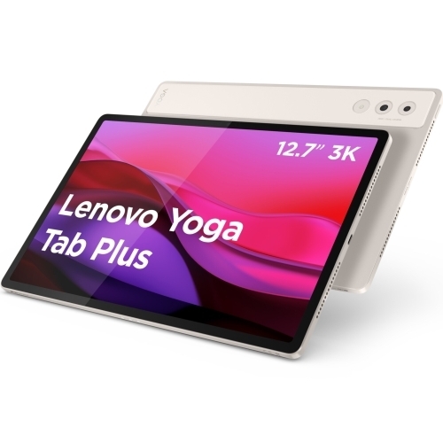 Tableta Lenovo Yoga Tab Plus TB520FU, Qualcomm Snapdragon 8 Gen 3 Octa Core, 12.7 inch, RAM 16GB, 256GB, Wi-Fi, BT, Android 14, Seashell