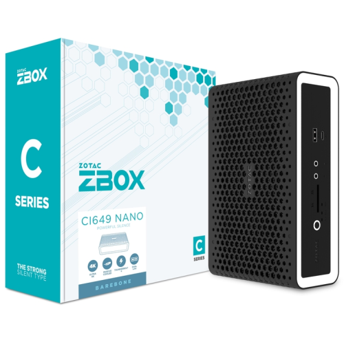Calculator Zotac ZBOX CI649 nano UCFF, Intel Core i3-1315U, No RAM, No SSD, Intel UHD Graphics, No OS