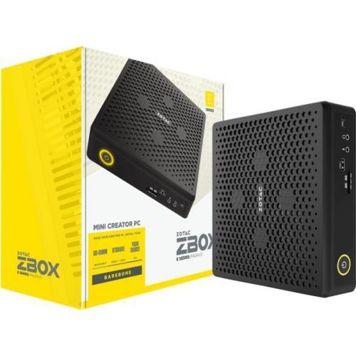 Calculator Zotac ZBOX QCM7T3000, Intel Core i7-10750H, No RAM, No HDD, nVidia Quadro RTX 3000 6GB, No OS