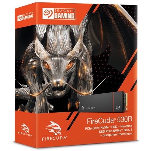 SSD Seagate FireCuda 530R Heatsink 2TB, PCI Express 4.0 x4, M.2 2280