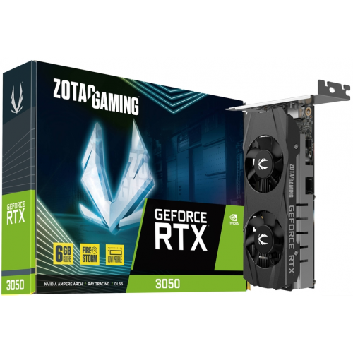Placa video Zotac nVidia GeForce RTX 3050 LP 6GB, GDDR6, 96bit