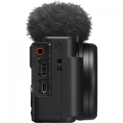 Aparat foto compact Sony ZV-1F, 20.1 MP, Black + Obiectiv 6.9-17.6 mm f1.8-4.0