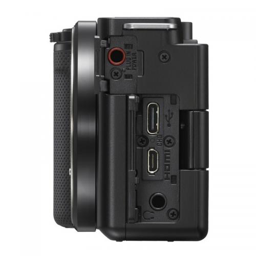 Aparat foto Mirrorless Sony Alpha ZV-E10, 24.2 MP, Black